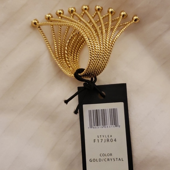 Rachel Zoe Gold Structural Ring - Picture 4 of 4